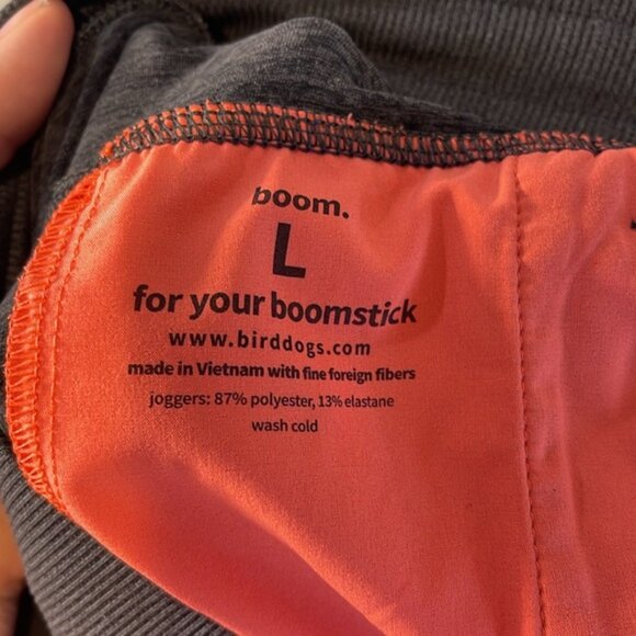 BIRDDOGS BOOM FOR YOUR BOOMSTICK JOGGERS LARGE - Picture 7 of 7